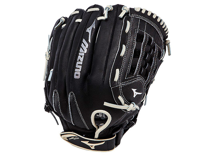 coach leather baseball glove